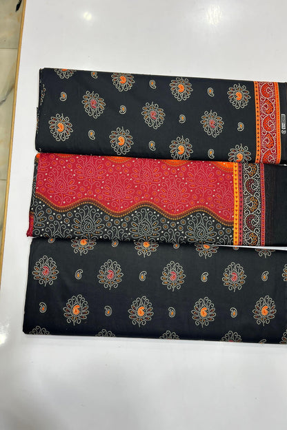 3-Piece Pure Original BinSaeed Lawn - 002