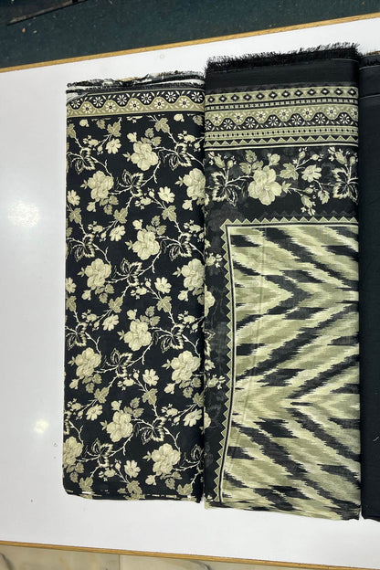 3-Piece Pure Original BinSaeed Lawn - 007
