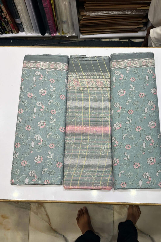 3-Piece Pure Original BinSaeed Lawn - 008