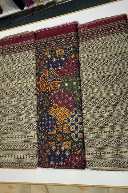 3-Piece Pure Original BinSaeed Lawn - 012