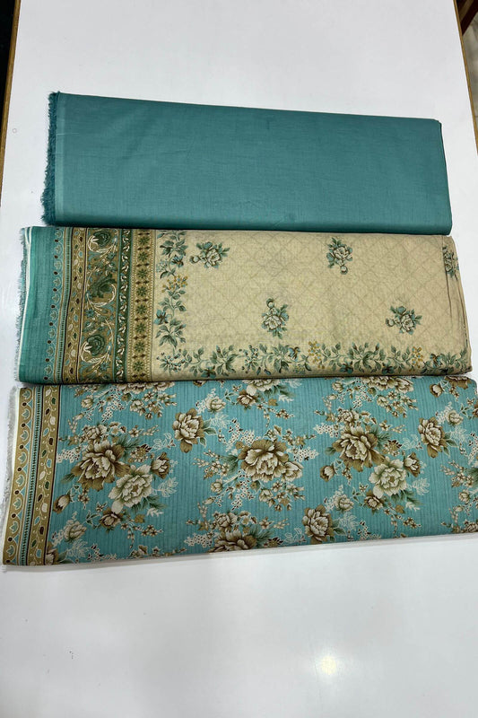 3-Piece Pure Original BinSaeed Lawn - 018