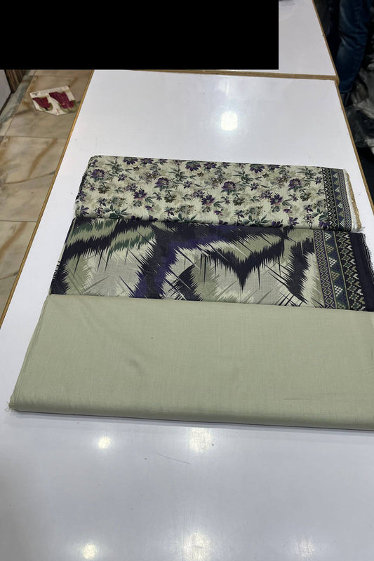 3-Piece Pure Original BinSaeed Lawn - 019
