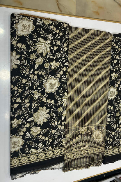 3-Piece Pure Original BinSaeed Lawn - 023