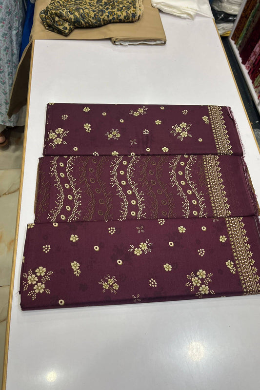 3-Piece Pure Original BinSaeed Lawn - 031