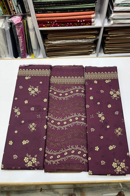 3-Piece Pure Original BinSaeed Lawn - 031