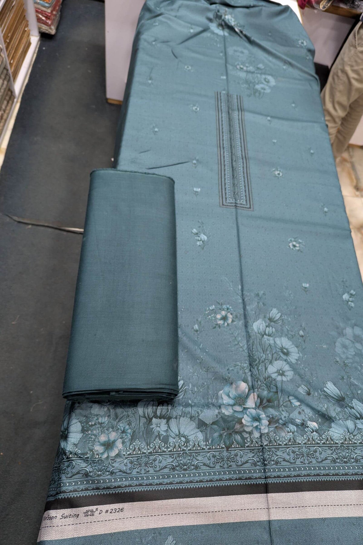 Printed dhanak 2 Piece Suit | Ladies Linen Printed Collection