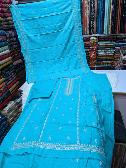 Bin Saeed Original Khaddar Printed + Embroidered 3-Piece Suit - 004 - View 1