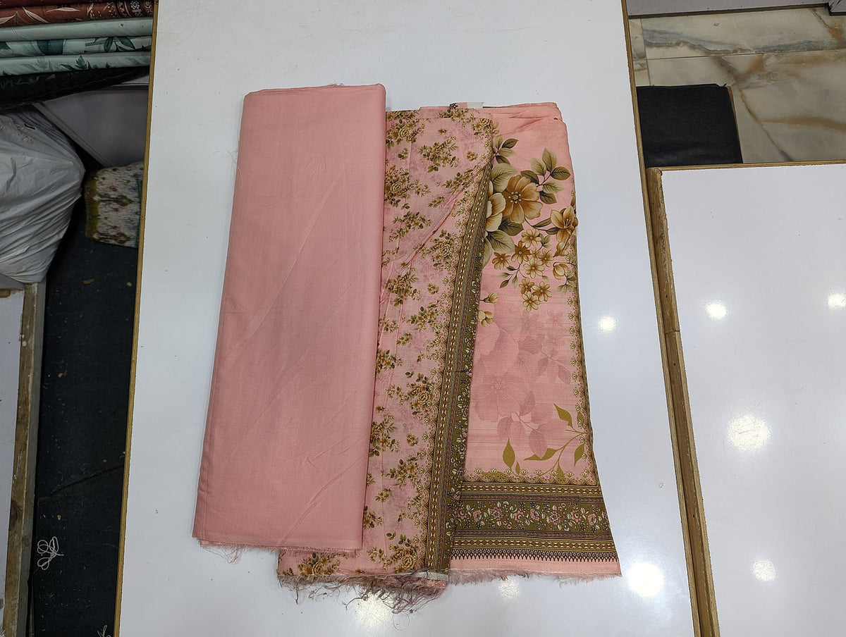 Five Star Premium 3 Piece Suit for Women | Elegant Unstitched Collection - 001 - View 3