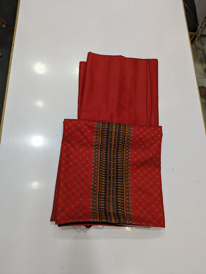 Five Star Printed Linen 2 Piece Suit – Premium Linen Shirt & Shalwar - 003 - View 2