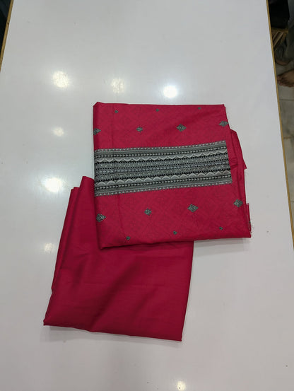 Five Star Printed Linen 2 Piece Suit – Premium Linen Shirt & Shalwar - 004 - View 2
