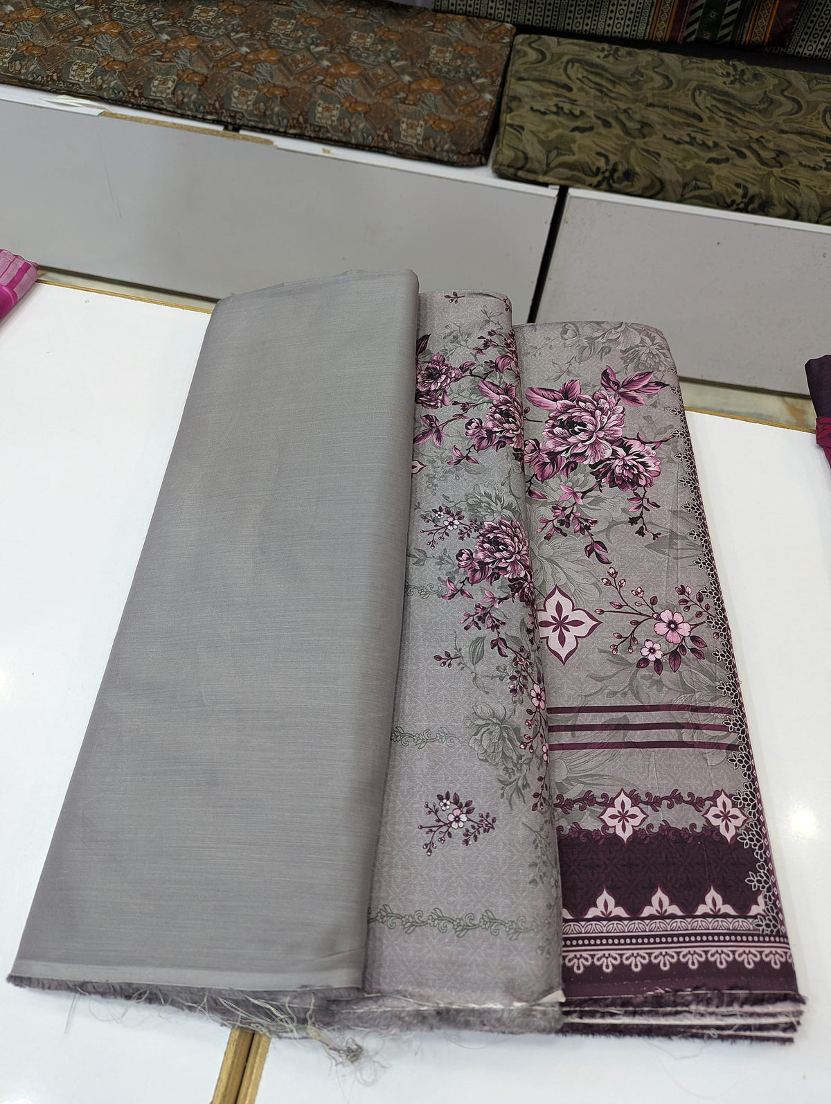 Five Star Premium 3 Piece Suit for Women | Elegant Unstitched Collection - 004 - View 2