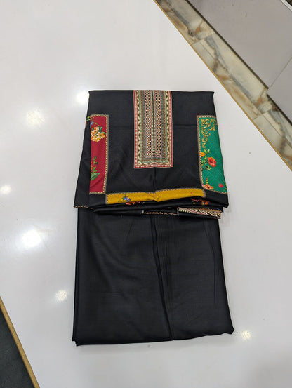 Five Star Printed Linen 2 Piece Suit – Premium Linen Shirt & Shalwar - 005 - View 2