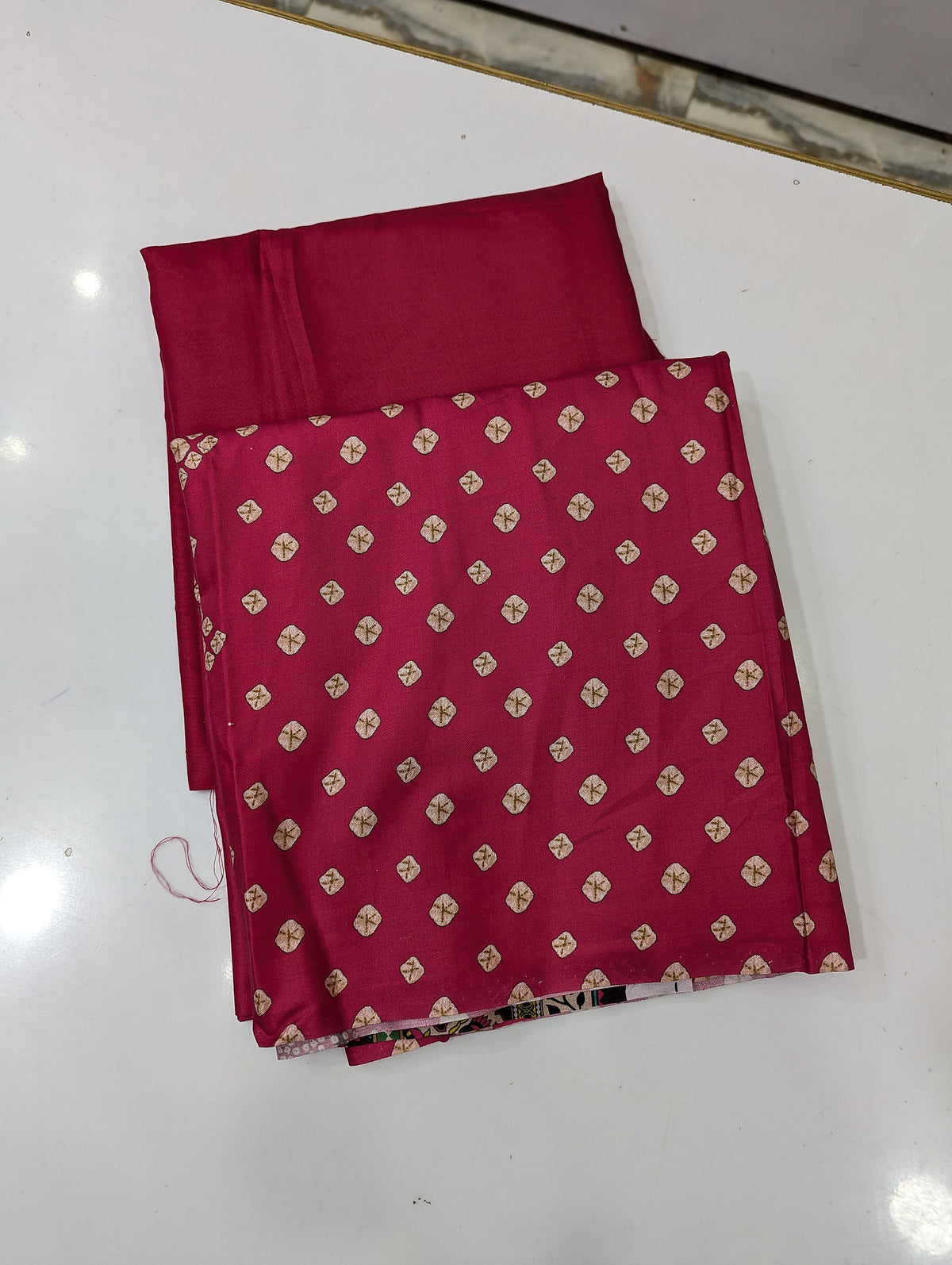 Five Star Printed Linen 2 Piece Suit – Premium Linen Shirt & Shalwar - 017 - View 1