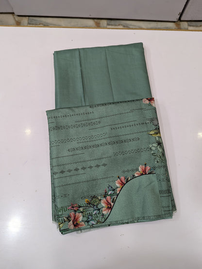 Five Star Printed Linen 2 Piece Suit – Premium Linen Shirt & Shalwar - 021 - View 1
