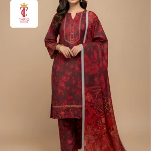RED DHANK PRINTED