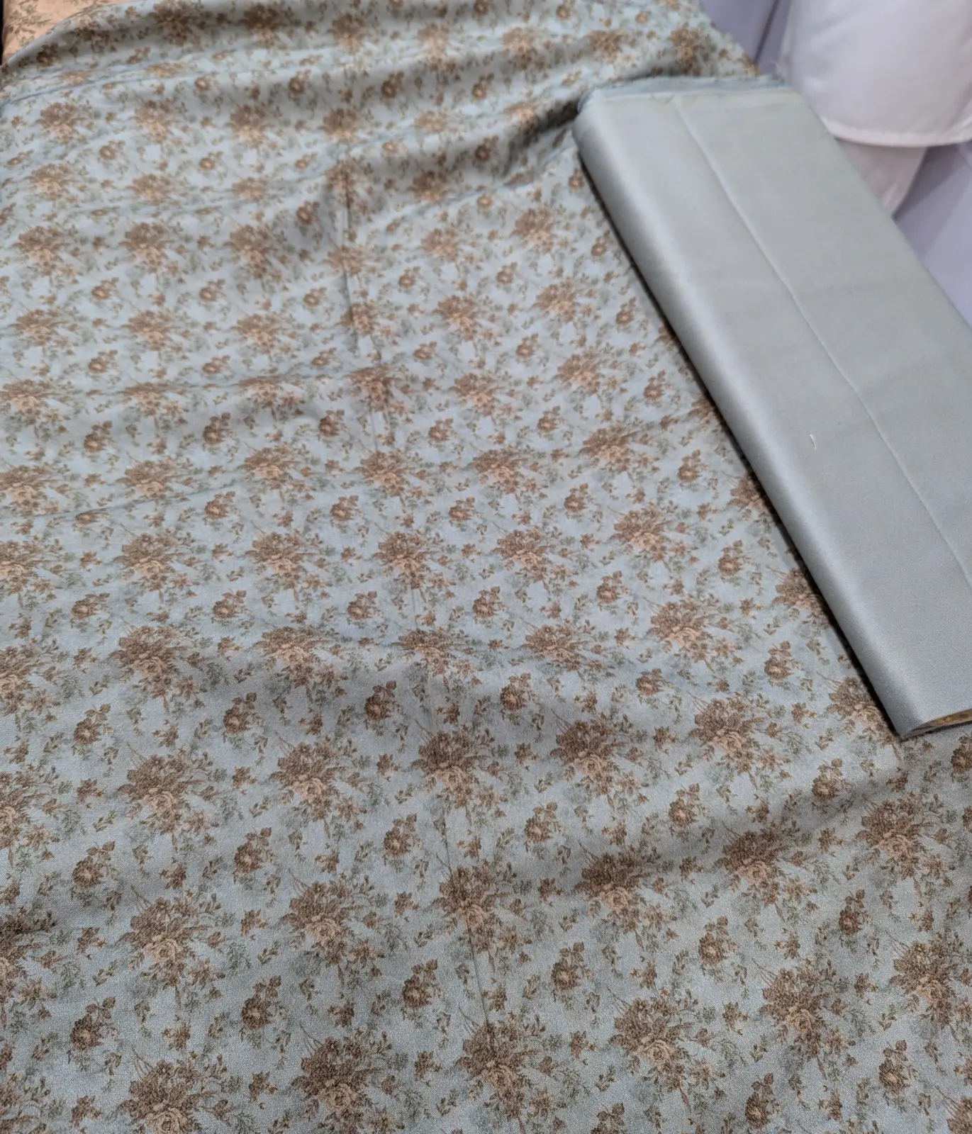 grey ferozi shirt dhnak 2pcs - Image 2